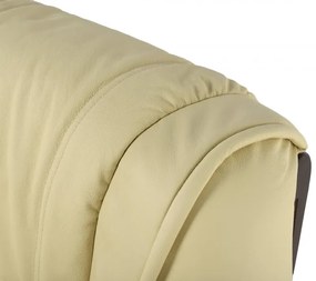 Kožená sedacia súprava Baron LUX 3N + 1 + 1, šedá / čerešňa (K 23 - antracit/4 )