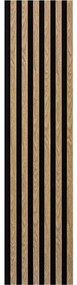 DeCori akustický 3D dub svetlý, 20 x 300 x 2700 mm 0,81m2, IMPOL TRADE
