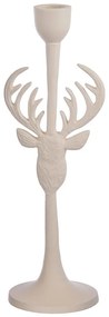 FOREST GLADE Svietnik 27 cm - béžová