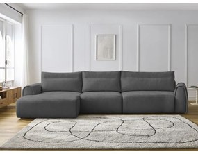 Sivá rohová pohovka Aden – Bobochic Paris