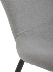 Jedálenská stolička strieborná CT-S8010 SIL2