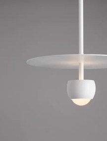 LED biele dizajnové svietidlo Edem