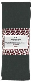 Napínacia plachta Mono bavlna antracit 220x200 + 25 Merkury Home