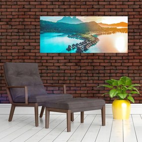 Obraz - Bora Bora (120x50 cm)