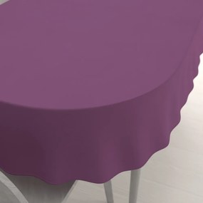 Biante Teflónový oválny obrus - Paris TF-122 Fialový 140x180 cm
