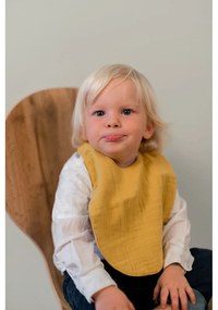 Žltý mušelínový podbradník Kindsgut Oslo