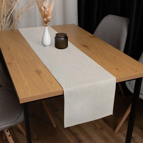 Biante Dekoračný behúň na stôl BKW-207 Pieskové žíhanie 35x120 cm