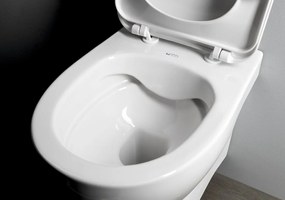 Aqualine Aqualine, ABSOLUTE závesná WC misa, Rimless, 50x35 cm, biela, 10AB02002