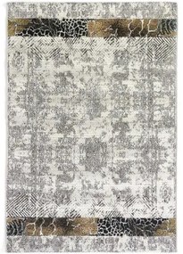 Koberce Breno Kusový koberec ZOYA 597/Q01X, béžová, viacfarebná,80 x 165 cm