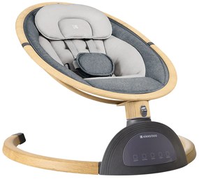 Hojdacie lehátko elektrické Ashlee Dark Grey
