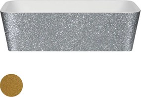 Besco Umývadlo na dosku z liateho mramoru Assos Glam Z UM D 52x41x15 cm