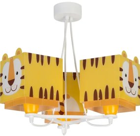 Dalber 64567 - Detský luster LITTLE TIGER 3xE27/60W/230V