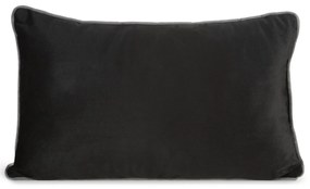 DEKORAČNÝ VANKÚŠ MELIA2 30X50 CM ČIERNA