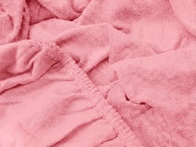 Froté plachta EXCLUSIVE ružová 180x200 cm