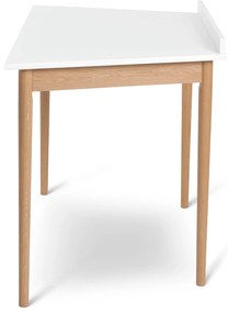 Písací stôl v tvare lichobežníka