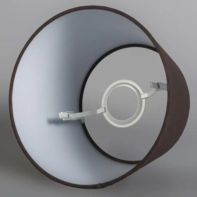 Tienidlo lampy z ľanu hnedé 25/16