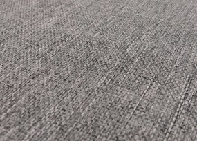 Záhradná lavička HWC-N47, 82x145x59 cm, akáciové drevo - sivý vankúš