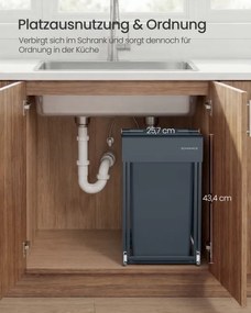 Výsuvný odpadkový kôš do kuchynskej skrinky LTB920GZ01