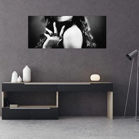 Obraz - Nádherná žena (120x50 cm)