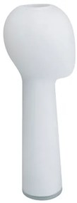 Cabeza váza 40 cm biela