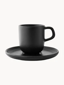 Šálky na espresso's podšálkami Nordic Kitchen, 4 ks