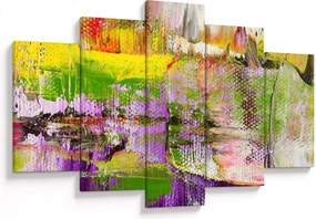 Obraz abstrakcie - maľba (150x105 cm)