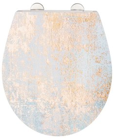 Záchodová doska s automatickým zatváraním 37,5 x 44,5 cm Agate - Wenko