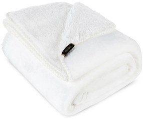 DEKA TEDY 70X160 CM BIELA