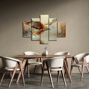 Obraz - Dravý vták (150x105 cm)