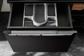Comad Kúpeľňová skrinka pod umývadlo Santa Fe Black 60 čierna