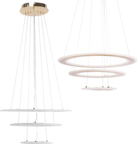 Toolight Toolight, LED stropné svietidlo 46cm, 100W, G042-3CP, zlatá lesklá, OSW-06309