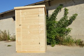 domceknazahradu.sk - Drevený domček POA - Premium, farba natur, (1,49 × 1,35 m), R_POA2