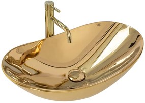 Rea Umývadlo na dosku Royal Gold REA-U4545 - Rea