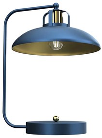 Brilagi - Stolná lampa FLAMENGO 1xE27/60W/230V modrá