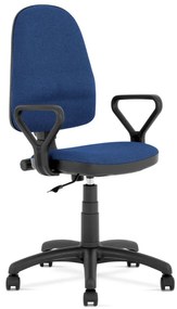 Kancelárska stolička BRAVO modrá/čierna