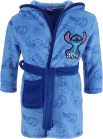 Chlapčenský coral fleece župan s kapucňou Lilo &amp; Stitch, 122 / 128