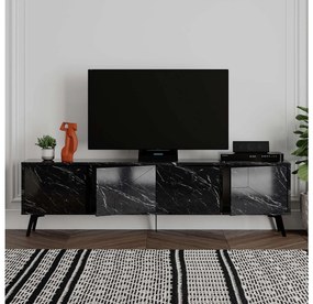 TV stolík/skrinka Duben (čierna) . Vlastná spoľahlivá doprava až k Vám domov. 1102081