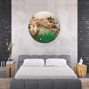 120x120cm Cinque Terre - Italy - textilná nálepka na stenu Veľkosť: 100 cm