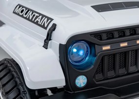 Elektrické autíčko Off Road MOUNTAIN biele
