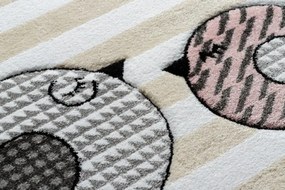 Koberec PETIT BIRDS VTÁČIKY krém