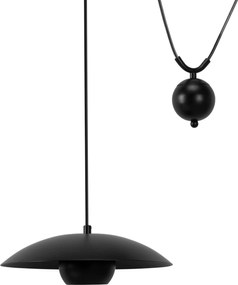 Toolight Toolight, stropné svietidlo 1xG9 APP1450-1CP, čierna, OSW-03902