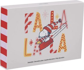 PEANUTS Talířek na šperky oválný "FaLaLaLa" 15 x 10 cm