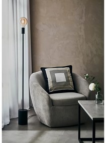 Čierna stojacia lampa Markslöjd Capital, výška 1,35 m