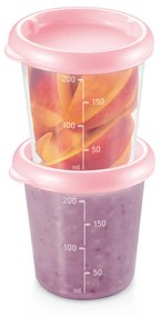 TESCOMA dóza PAPU PAPI 200 ml, 2 ks, ružová