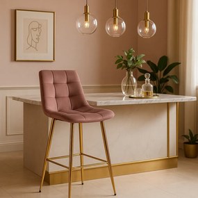 PROXIMA.store - Jedálenská barová stolička ARIEL FARBA: sivá