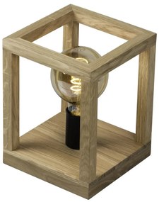 Spot-Light 7154174 - Stolná lampa KAGO 1xE27/60W/230V matný dub
