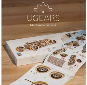 Ugears 3D puzzle U-9 Grand Prix Auto 348 ks