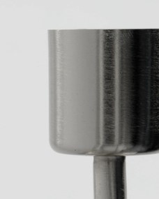 House Doctor Kovový svietnik Anit Silver 20 cm