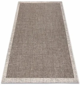 Koberec SIZAL FLOORLUX 20401 Ramka taupe / šampan