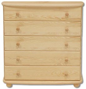 Komoda z Borovice KD151 surová